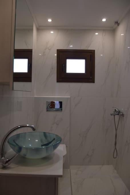 Brezza Marina House Apartman Áfitosz Kültér fotó